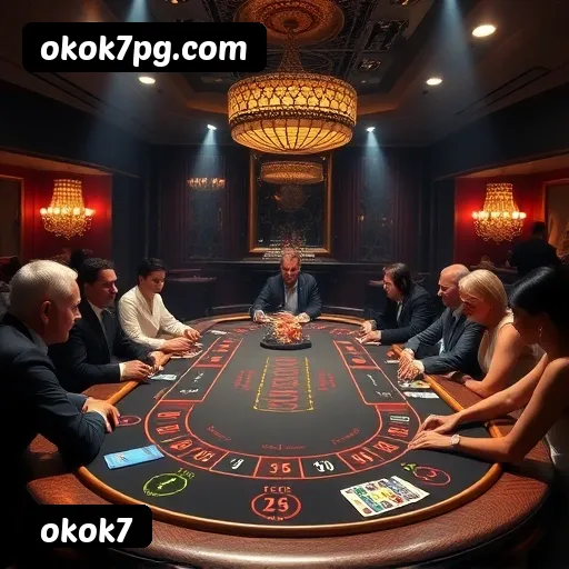 Jogos de Mesa Premium okok7 - Blackjack, Roleta, Baccarat